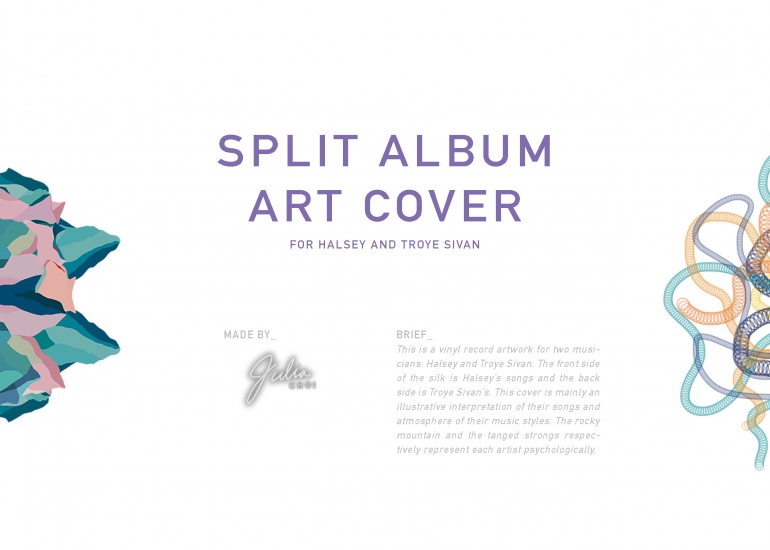 Split Album: Halsey N Troye Sivan