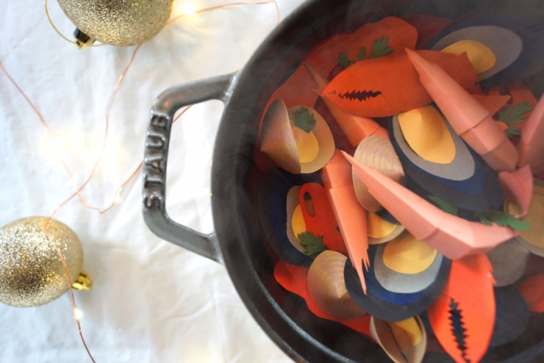 The Romantic Holiday dinner_seafood dishes