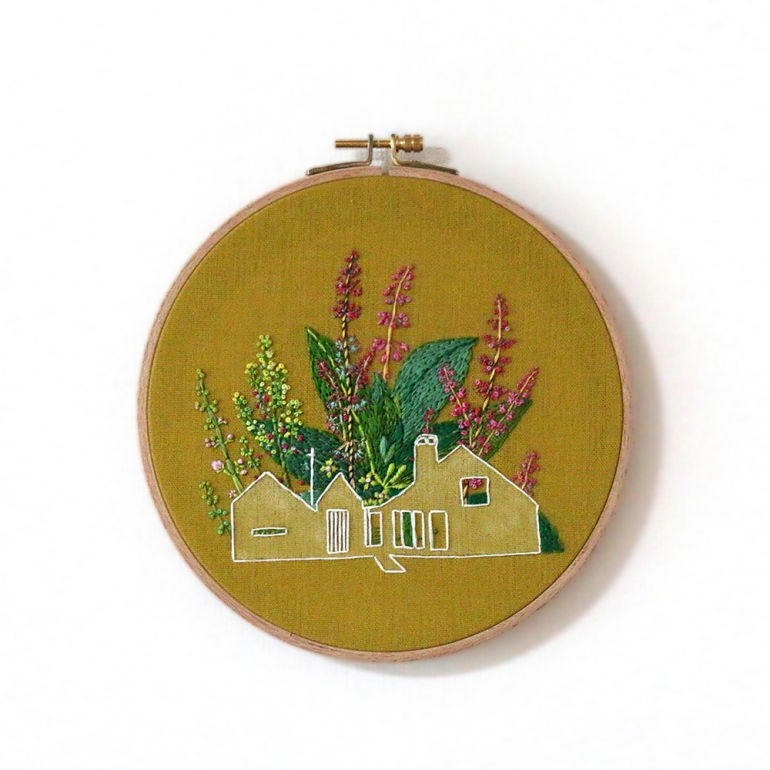 botanic architect hoop embroidery 185mm 2016