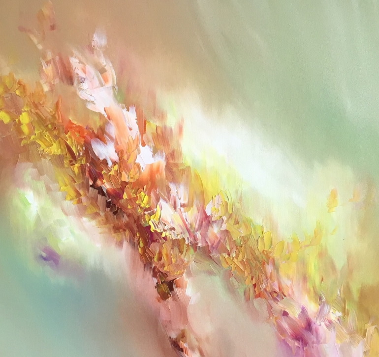 An Artist with Synesthesia Turns Jazz & Rock Classics Into Colorful Abstract Paintings