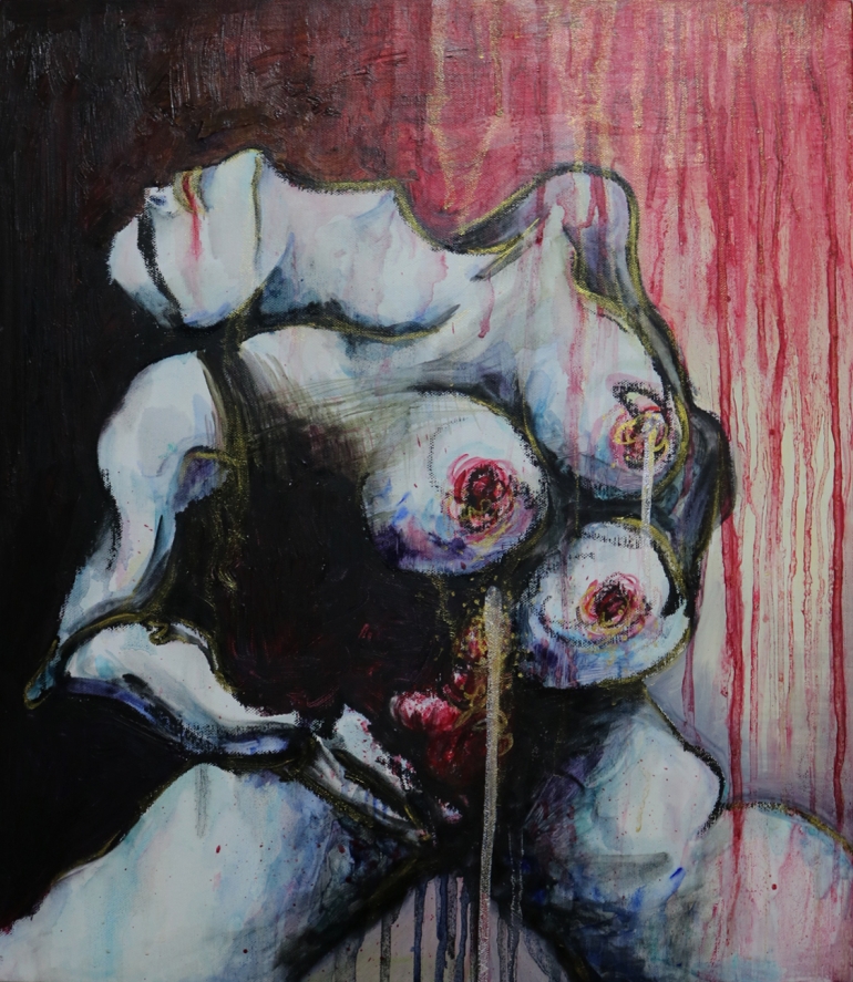 An erotic moment when life and death meet