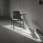 The face of a mirror