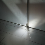 The face of a mirror