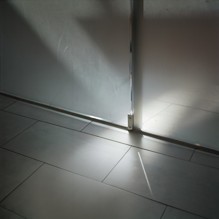 The face of a mirror