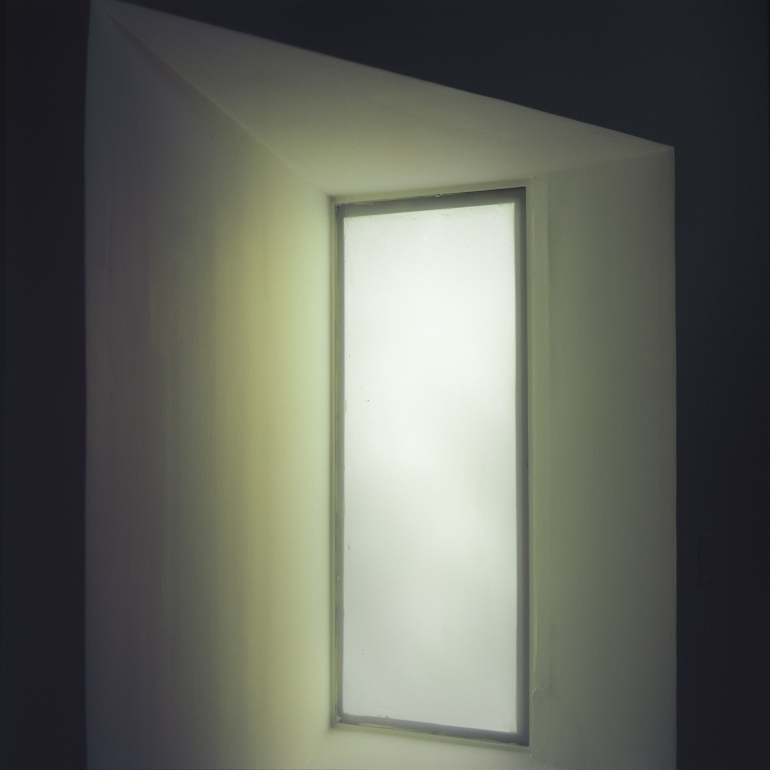 The face of a mirror