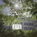 The face of a mirror