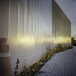 The face of a mirror