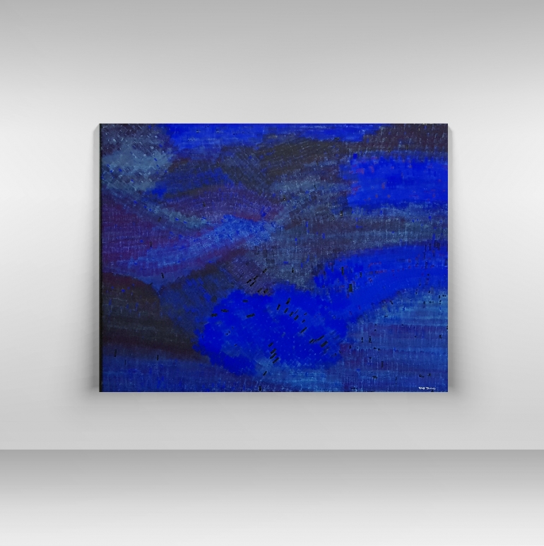 Inconvenient Landscape - Blue Landscape