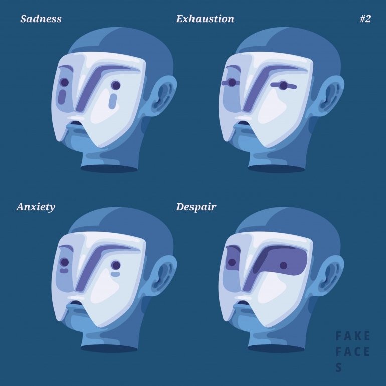 fake faces