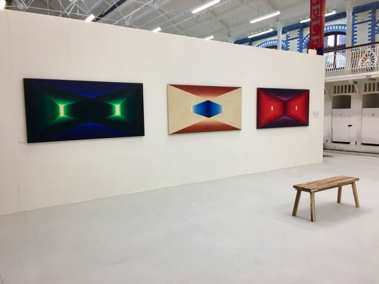 Chae Lee, Psychological environment, 2018. Goldsmiths, University of London, Degree show installation picture