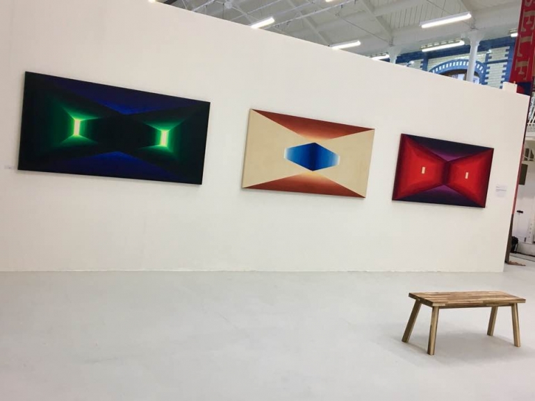 Chae Lee, Psychological environment, 2018. Goldsmiths, University of London, Degree show installation picture