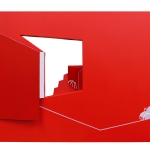 Between two door_crack
