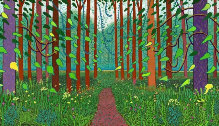 데이비드호크니 전을 다녀와서