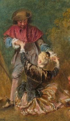 명화 산책 - 앙투완 와토의 '시테섬으로의 출범'