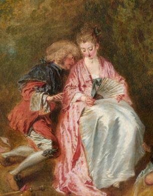 명화 산책 - 앙투완 와토의 '시테섬으로의 출범'