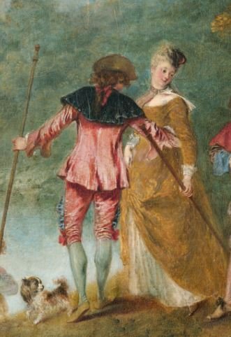 명화 산책 - 앙투완 와토의 '시테섬으로의 출범'