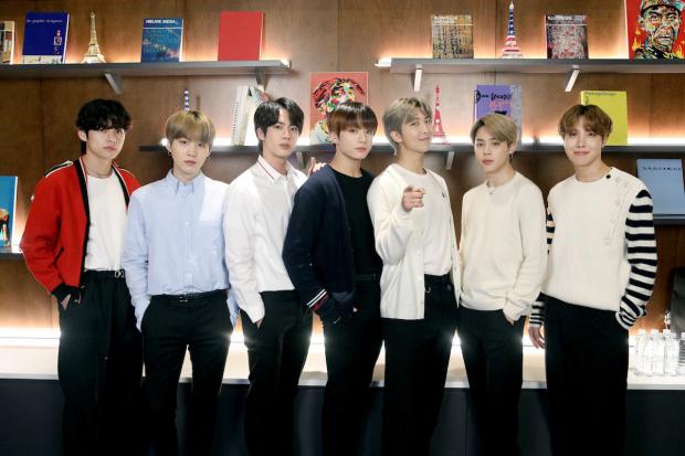 The Korean boy band BTS launched an international public art initiative.