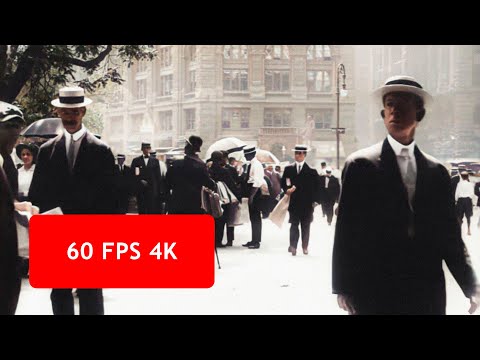 A Trip Through New York City in 1911 (Colorized) 