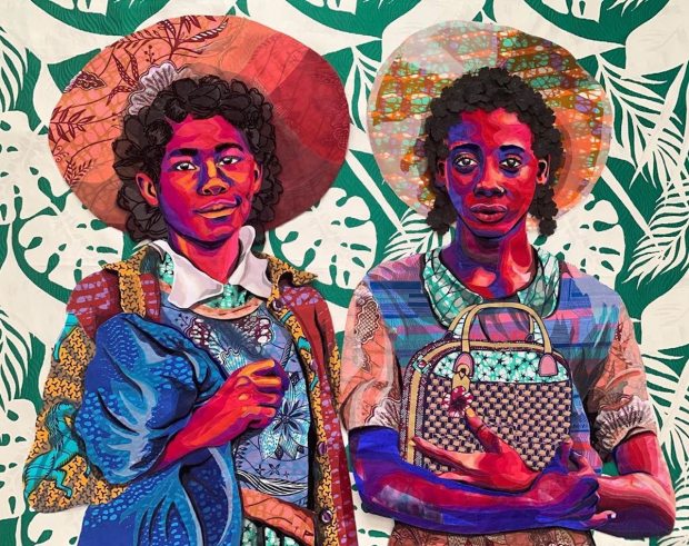 Textile Artist: Bisa Butler makes Beautiful Quilted Portraits of Frederick Douglass