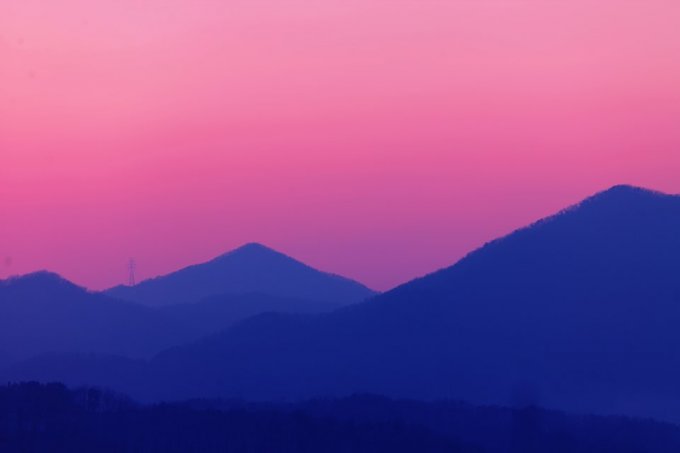 산(山)을 노래한 전통 성악곡