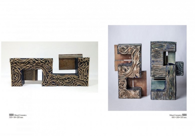 2021 Wind, light and stone. cheehyejin's pottery collection. PART1 WIND
