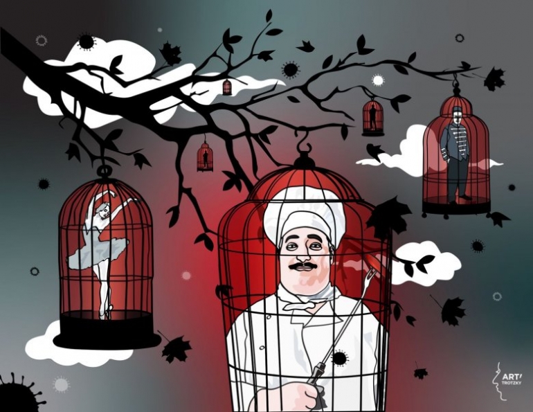 Pandemic fairy tales by Masha Trotzky