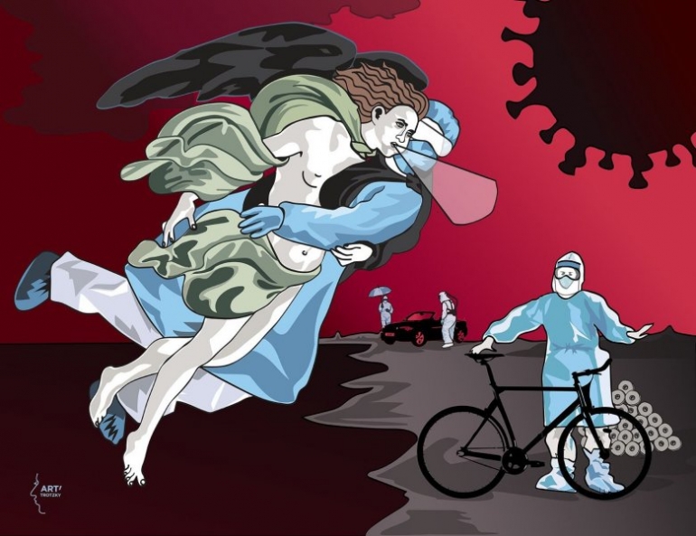 Pandemic fairy tales by Masha Trotzky