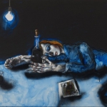 Gimme Some Wine - paintings by Chris Gollon