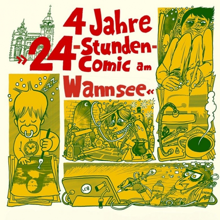 4 Jahre »24-stunden-comic Am Wannsee«