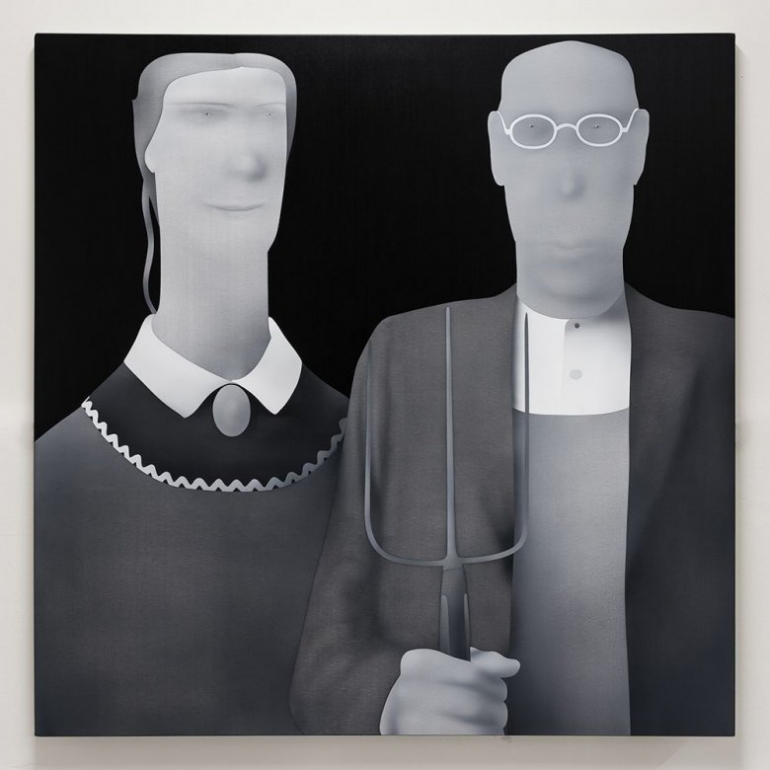 Jingze Du. American Gothic.