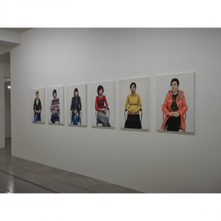 사진을 원료로 한 그림들