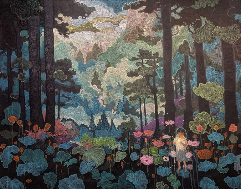 홍일화 : 가야의 숲