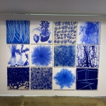 김선형 : GARDEN BLUE, 꽃이 아닌 꽃