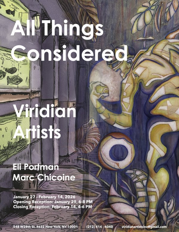 ALL THINGS CONSIDERED: MARC CHICOINE | ELI PORTMAN