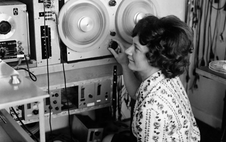 Else Marie Pade, 1962. Photo: Unknown.